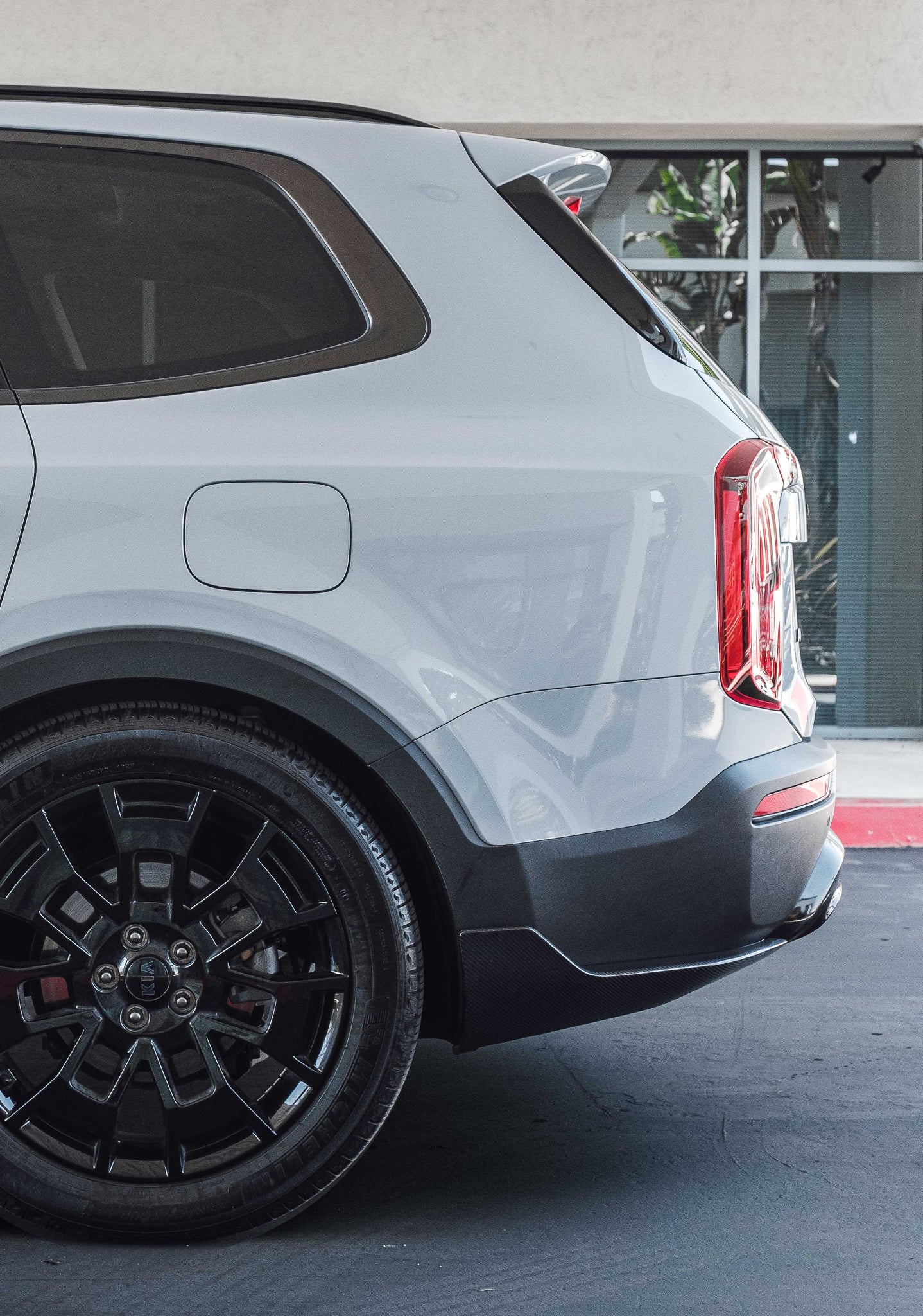 Kia Telluride Carbon Fiber Rear Winglets Studio RSR