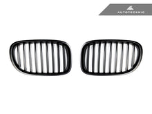 Load image into Gallery viewer, AutoTecknic Replacement Stealth Black Front Grilles - F01/ F02 7-Series LCI - AutoTecknic USA