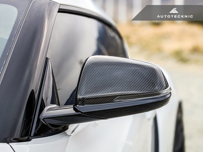 AutoTecknic Replacement Carbon Fiber Mirror Covers - A90 Supra 2020-Up - AutoTecknic USA