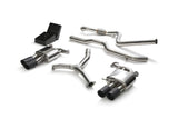 ARMYTRIX Stainless Steel Valvetronic Catback Exhaust System Quad Matte Black Tips Audi A5 Coupe 4WD B9 2016-2020