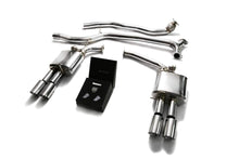 Load image into Gallery viewer, ARMYTRIX Stainless Steel Valvetronic Catback Exhaust System Quad Chrome Silver Tips Audi A5 | A5 Quattro 202008-202015