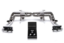 Load image into Gallery viewer, ARMYTRIX Titanium Valvetronic Exhaust System Dual Carbon Tips Audi R8 V10 5.2L FSI 2016-2020