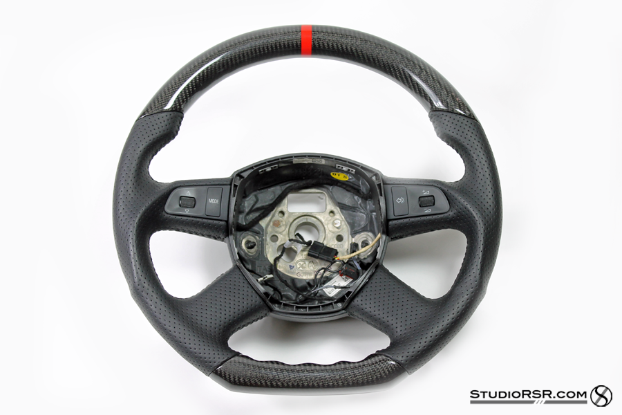 Dinmann Audi performance Carbon Fiber Steering wheel - Interior - Studio RSR - 6