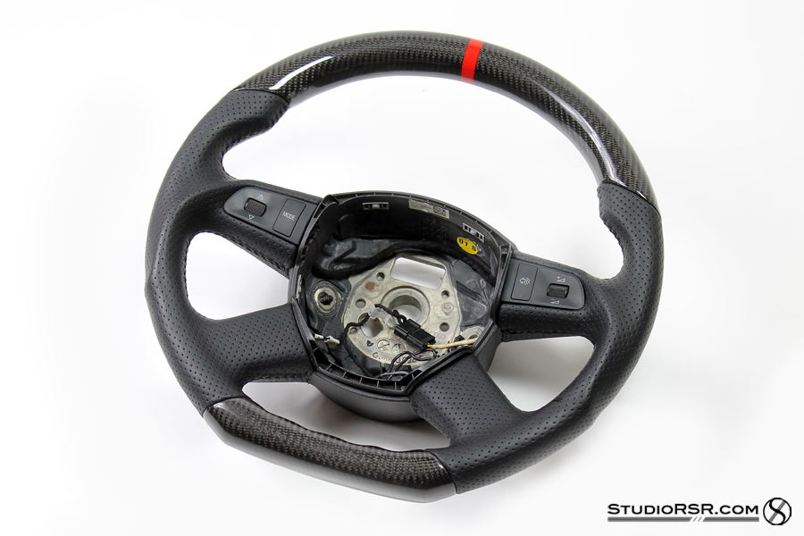 Dinmann Audi performance Carbon Fiber Steering wheel - Interior - Studio RSR - 1