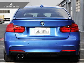 AutoTecknic Low-Kick Trunk Spoiler - BMW F30 3-Series | F80 M3 Sedan - AutoTecknic USA
