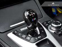 Load image into Gallery viewer, AutoTecknic Carbon Fiber Gear Selector Cover - F80 M3 | F82/ F83 M4 - AutoTecknic USA