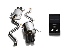 ARMYTRIX Stainless Steel Valvetronic Catback Exhaust System Quad Carbon Tips BMW M3 E9x 2008-2013
