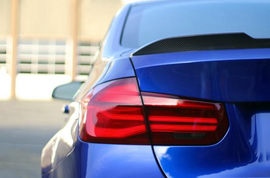 BMW 3 Series M3 2016-2018 (F30/F80 LCI) BLACKLINE Taillight Overlay Kit