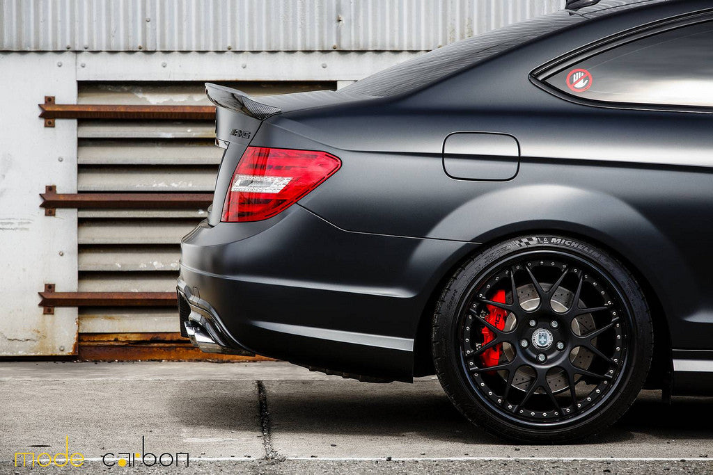 Mode Carbon Sedan Bootlid Spoiler Mercedes Benz C63 W204 - Aerodynamics - Studio RSR - 4