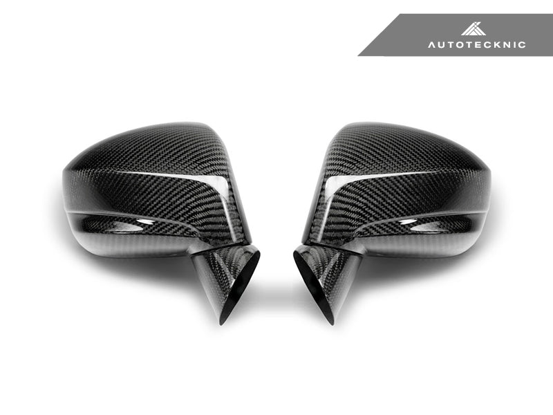 AutoTecknic Replacement Dry Carbon Mirror Covers - Nissan R35 GT-R - AutoTecknic USA