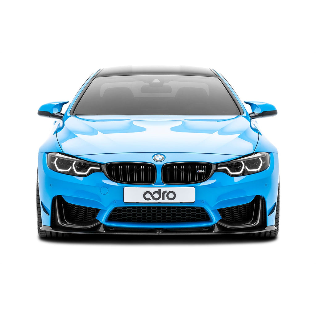 BMW M3 F80 & M4 F82 F83 Carbon Fiber Front Bumper Air Duct Cover - ADRO