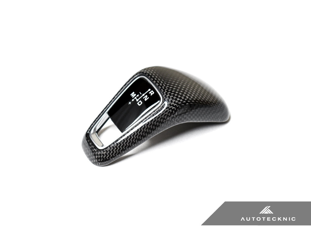 AutoTecknic Carbon Fiber Gear Selector Cover - Porsche Cayenne 2019-2021 - AutoTecknic USA