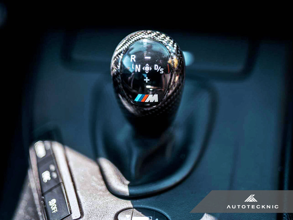 AutoTecknic Carbon Fiber Gear Selector Cover - E9X M3 - AutoTecknic USA