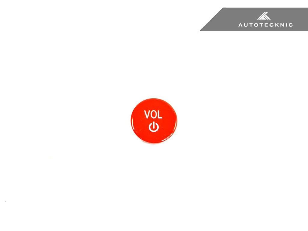 AutoTecknic Bright Red Audio Volume Button - G22/ G23/ G26 4-Series - AutoTecknic USA