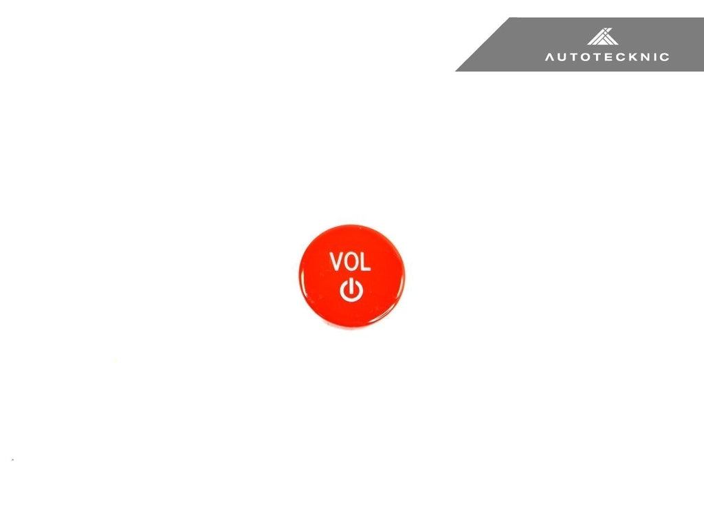 AutoTecknic Bright Red Audio Volume Button - F97 X3M | F98 X4M LCI - AutoTecknic USA