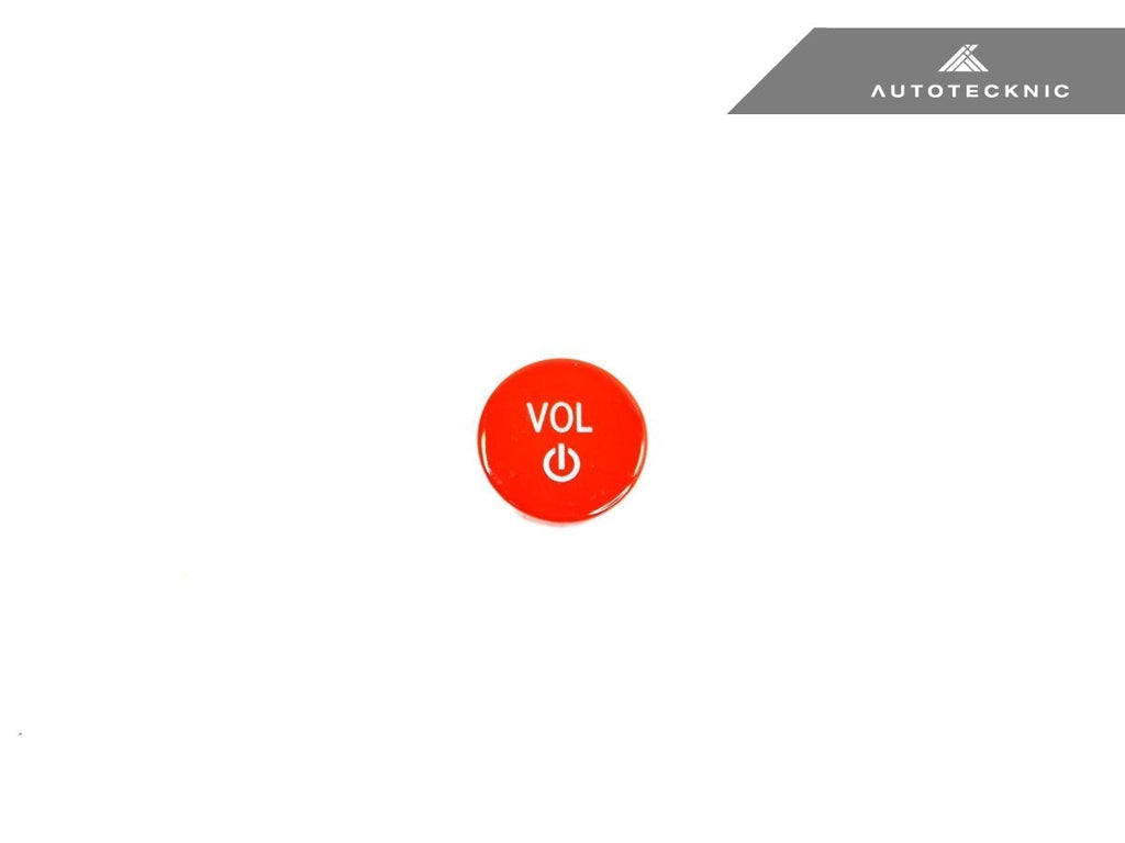AutoTecknic Bright Red Audio Volume Button - G01 X3 | G02 X4 LCI - AutoTecknic USA