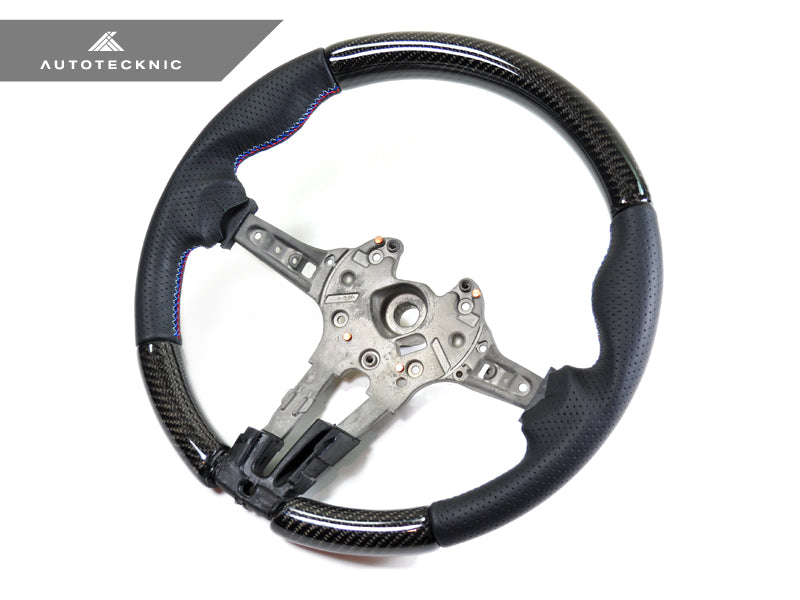 AutoTecknic Replacement Carbon Steering Wheel - F87 M2 | F80 M3 | F82/ F83 M4 - AutoTecknic USA