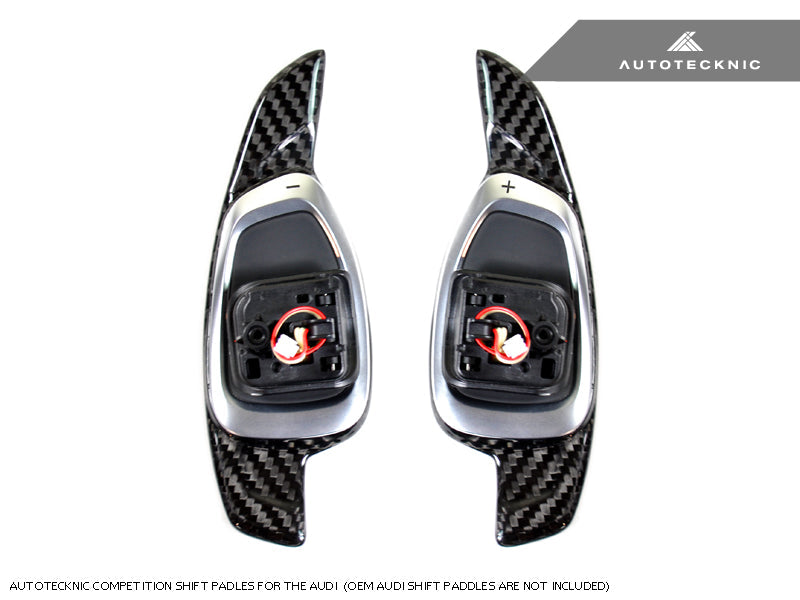 AutoTecknic Dry Carbon Competition Shift Paddles - Audi SQ5 2014-2016 - AutoTecknic USA