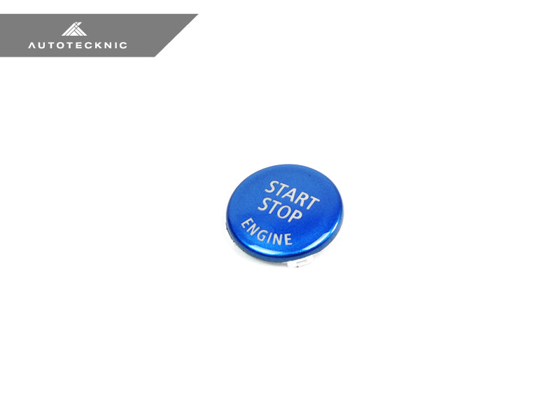 AutoTecknic Royal Blue Start Stop Button - E60 M5 | 5-Series - AutoTecknic USA