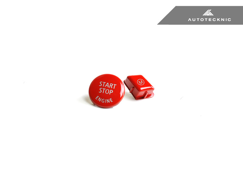 AutoTecknic Bright Red M Button - E9X M3 - AutoTecknic USA