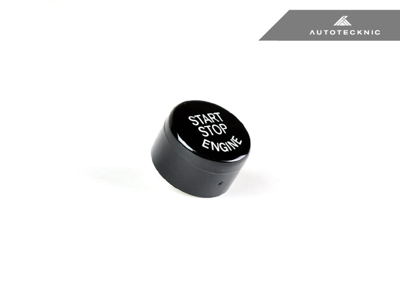 AutoTecknic Gloss Black Start Stop Button - F20 1-Series - AutoTecknic USA