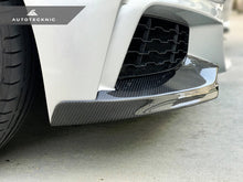 Load image into Gallery viewer, AutoTecknic Vacuumed Carbon Fiber Aero Splitters - F32/ F33/ F36 4-Series M-Sport - AutoTecknic USA