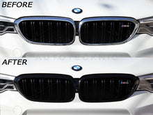 Load image into Gallery viewer, AutoTecknic Replacement Glazing Black Front Grilles Surrounds - F90 M5 - AutoTecknic USA