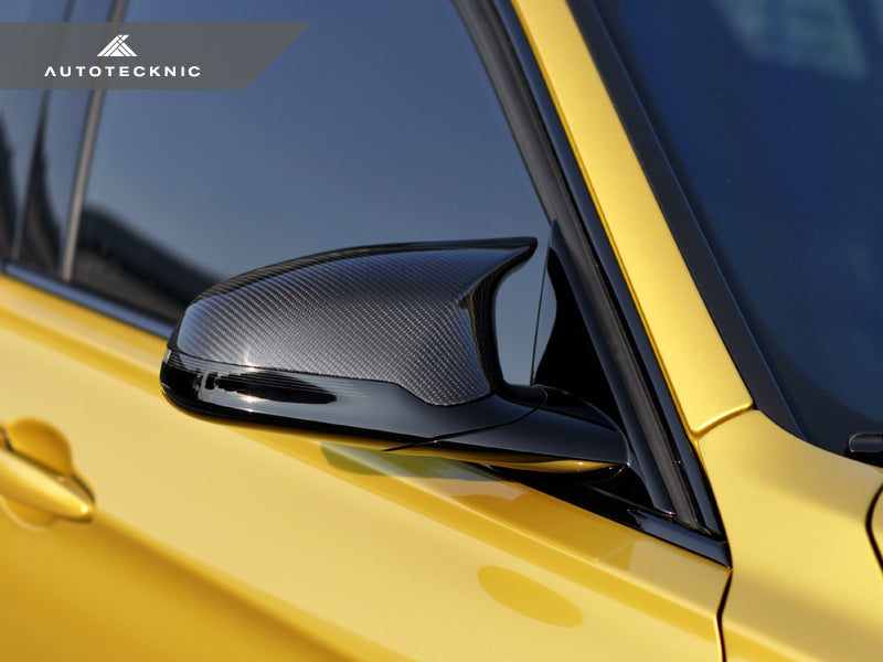 AutoTecknic Replacement Version II Dry Carbon Mirror Covers - F87 M2 Competition | F80 M3 | F82/ F83 M4 - AutoTecknic USA