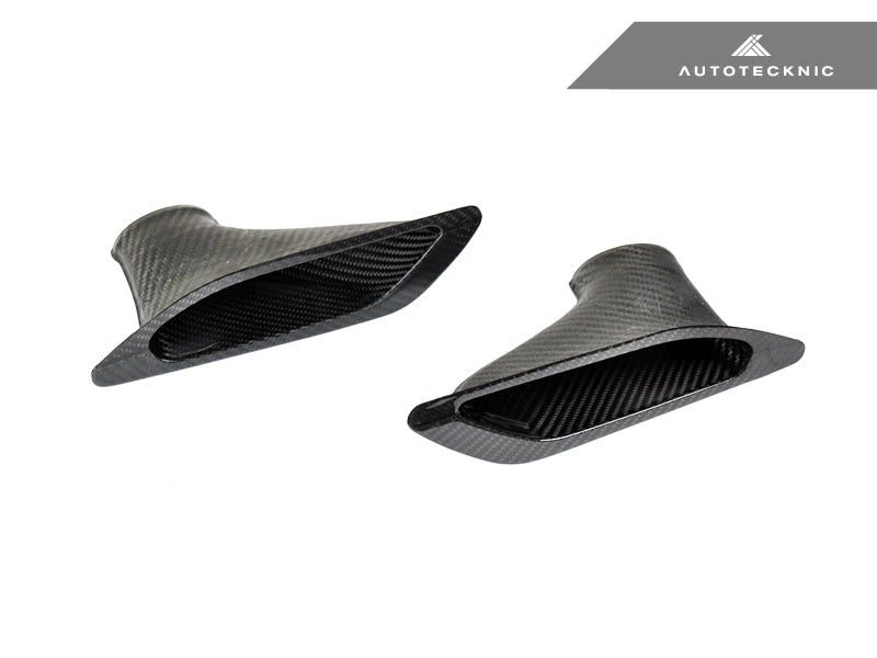 AutoTecknic Dry Carbon Competition Brake Air Ducts - F80 M3 | F82/ F83 M4 - AutoTecknic USA