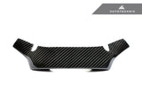 AutoTecknic Replacement Carbon Steering Wheel Top Cover - F90 M5