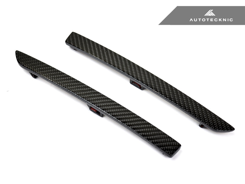 AutoTecknic Carbon Fiber Rear Bumper Reflectors - F80 M3 | F82/ F83 M4 - AutoTecknic USA