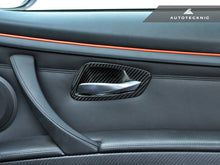 Load image into Gallery viewer, AutoTecknic Dry Carbon Interior Door Handle Trims - E92 3-Series &amp; M3 | E93 3-Series &amp; M3 - AutoTecknic USA