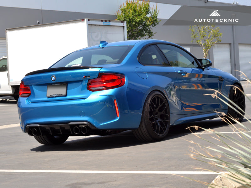AutoTecknic Dry Carbon Competition Rear Diffuser - F87 M2 | M2 Competition - AutoTecknic USA