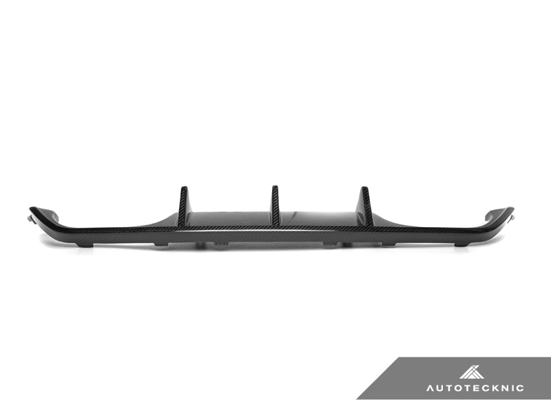 AutoTecknic Dry Carbon Extended-Fin Competition Rear Diffuser - F80 M3 | F82/ F83 M4 - AutoTecknic USA