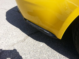 Carbon Fiber Rear Bumper Side Diffuser Extensions for the BMW E60 M5 - Exterior - Studio RSR