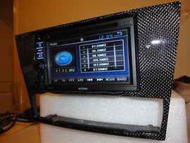 Carbon Fiber Double Din Bezel for the BMW E90 -  - Studio RSR