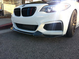 Carbon Fiber Front Lip for the BMW F22/F23