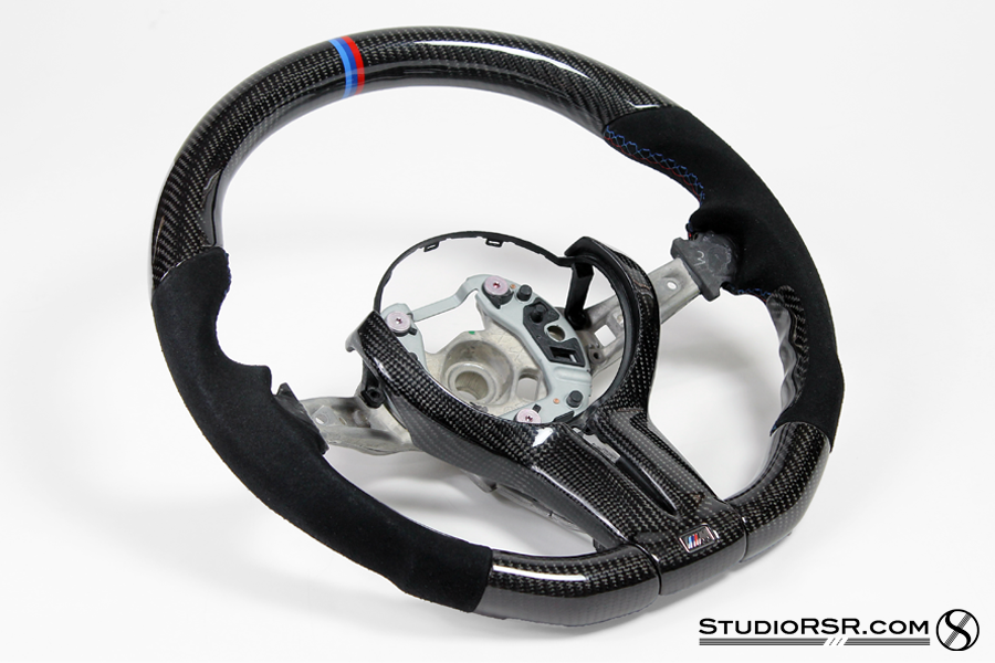 Carbon Fiber Steering wheel for BMW F80 M3 / F82 M4 - Interior - Studio RSR - 1