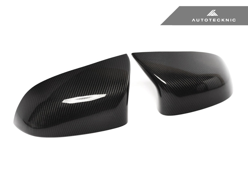 AutoTecknic Replacement Version II Dry Carbon Mirror Covers - F85 X5M | F86 X6M - AutoTecknic USA