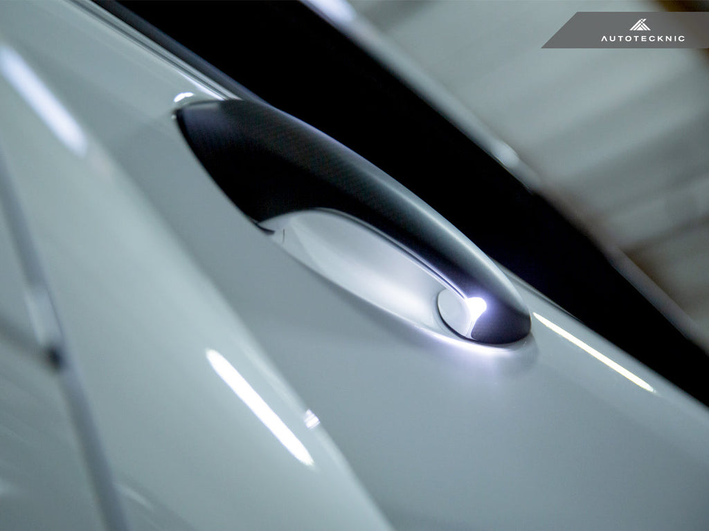 AutoTecknic Carbon Fiber Door Handle Trims - A90 Supra 2020 - AutoTecknic USA