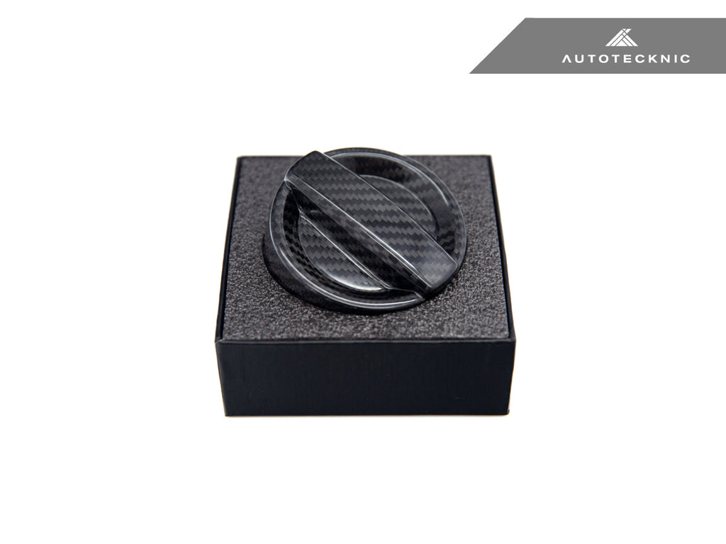AutoTecknic Dry Carbon Competition Oil Cap Cover - F10 M5 - AutoTecknic USA