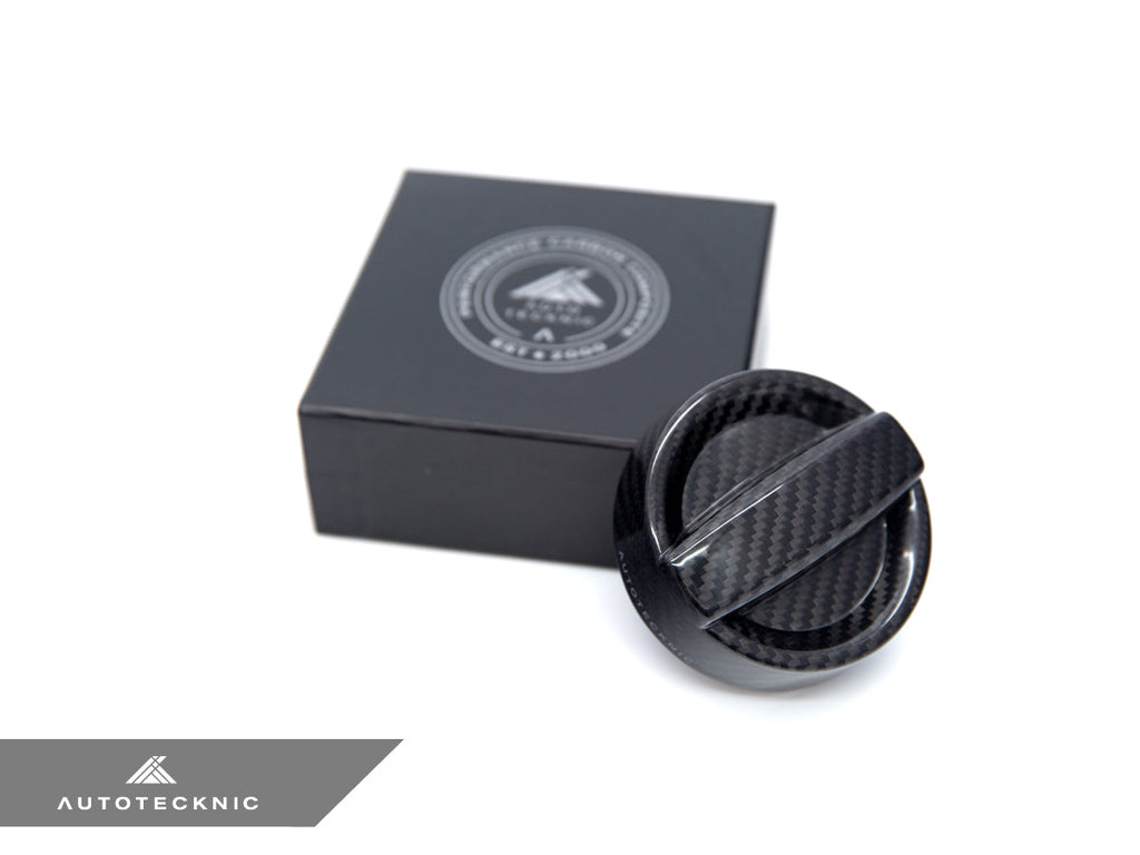 AutoTecknic Dry Carbon Competition Oil Cap Cover - F22/ F23 2-Series - AutoTecknic USA