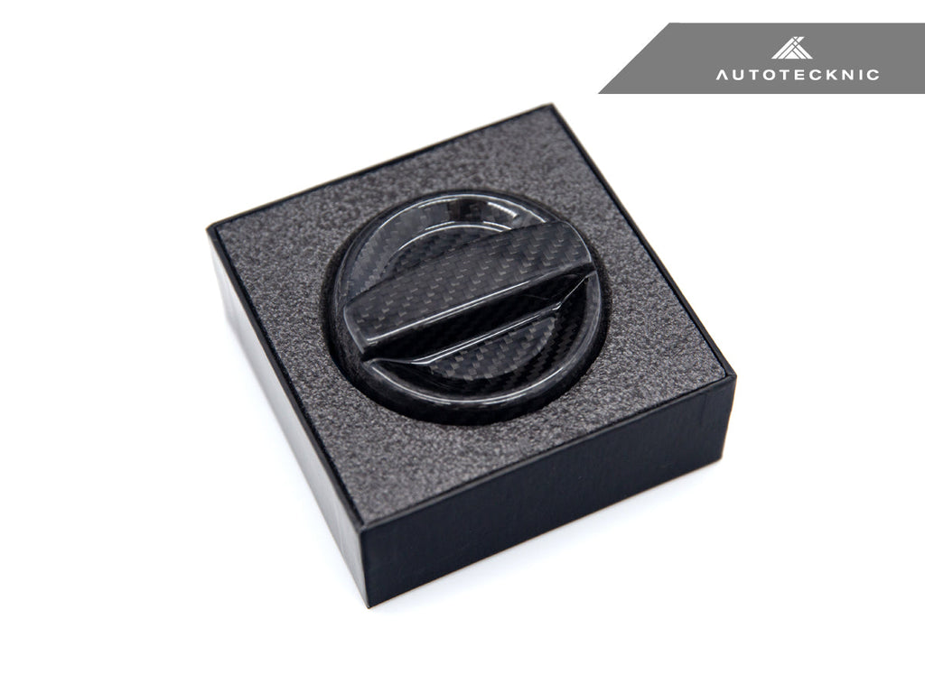 AutoTecknic Dry Carbon Competition Oil Cap Cover - F30 3-Series - AutoTecknic USA