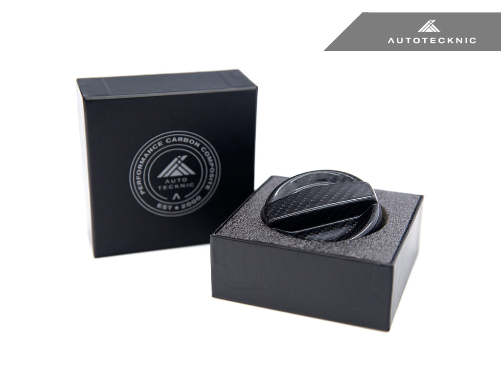 AutoTecknic Dry Carbon Competition Oil Cap Cover - F06/ F12/ F13 M6 - AutoTecknic USA