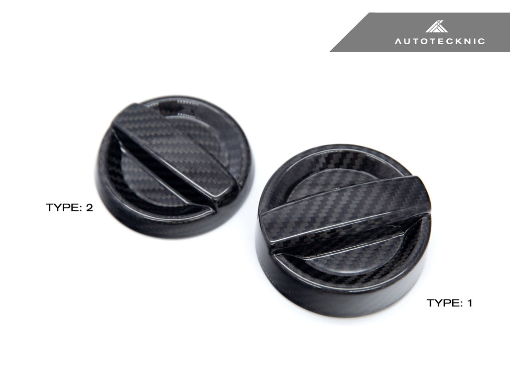 AutoTecknic Dry Carbon Competition Oil Cap Cover - F30 3-Series - AutoTecknic USA