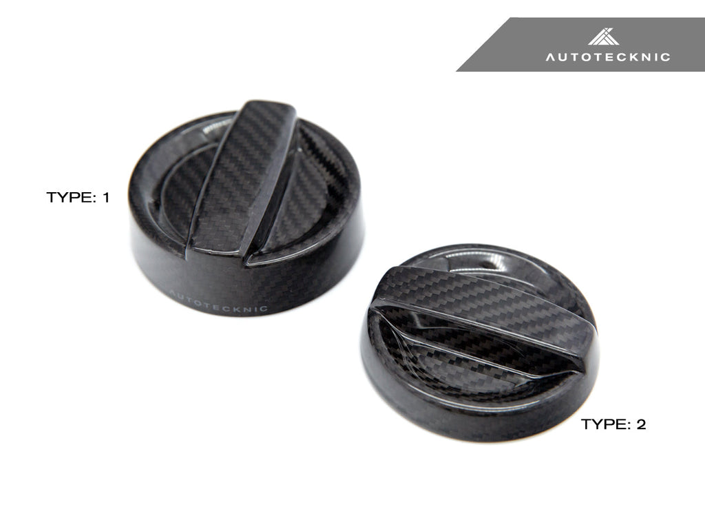 AutoTecknic Dry Carbon Competition Oil Cap Cover - F22/ F23 2-Series - AutoTecknic USA