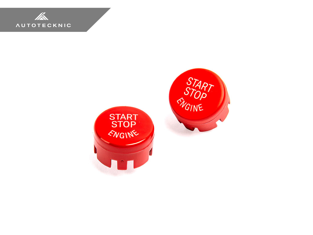 AutoTecknic Bright Red Start Stop Button - F80 M3 | F82/ F83 M4 - AutoTecknic USA