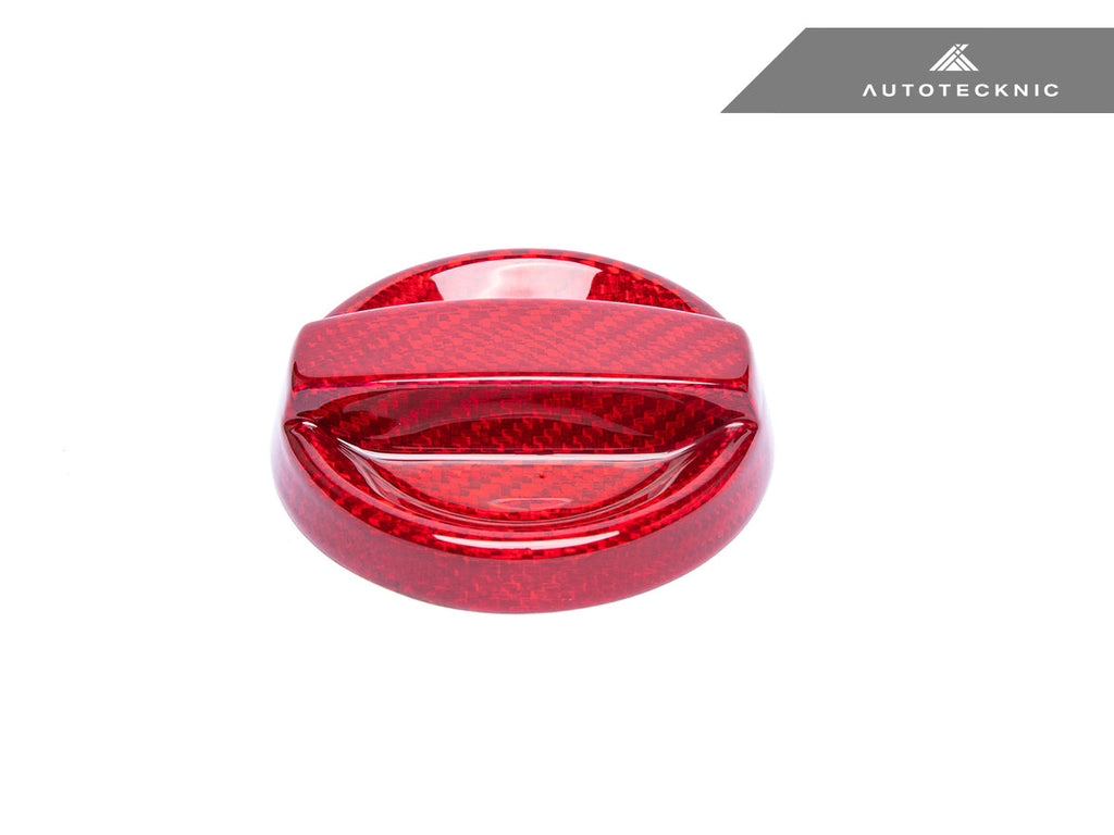 AutoTecknic Dry Carbon Competition Oil Cap Cover - F90 M5 | M5 Competition - AutoTecknic USA