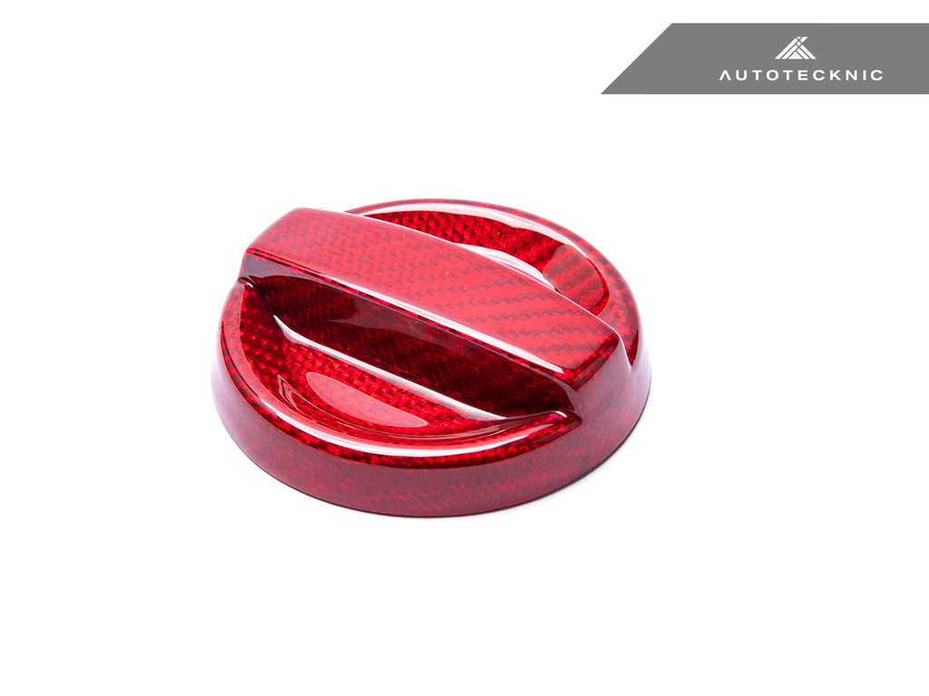 AutoTecknic Dry Carbon Competition Oil Cap Cover - F32 4-Series - AutoTecknic USA