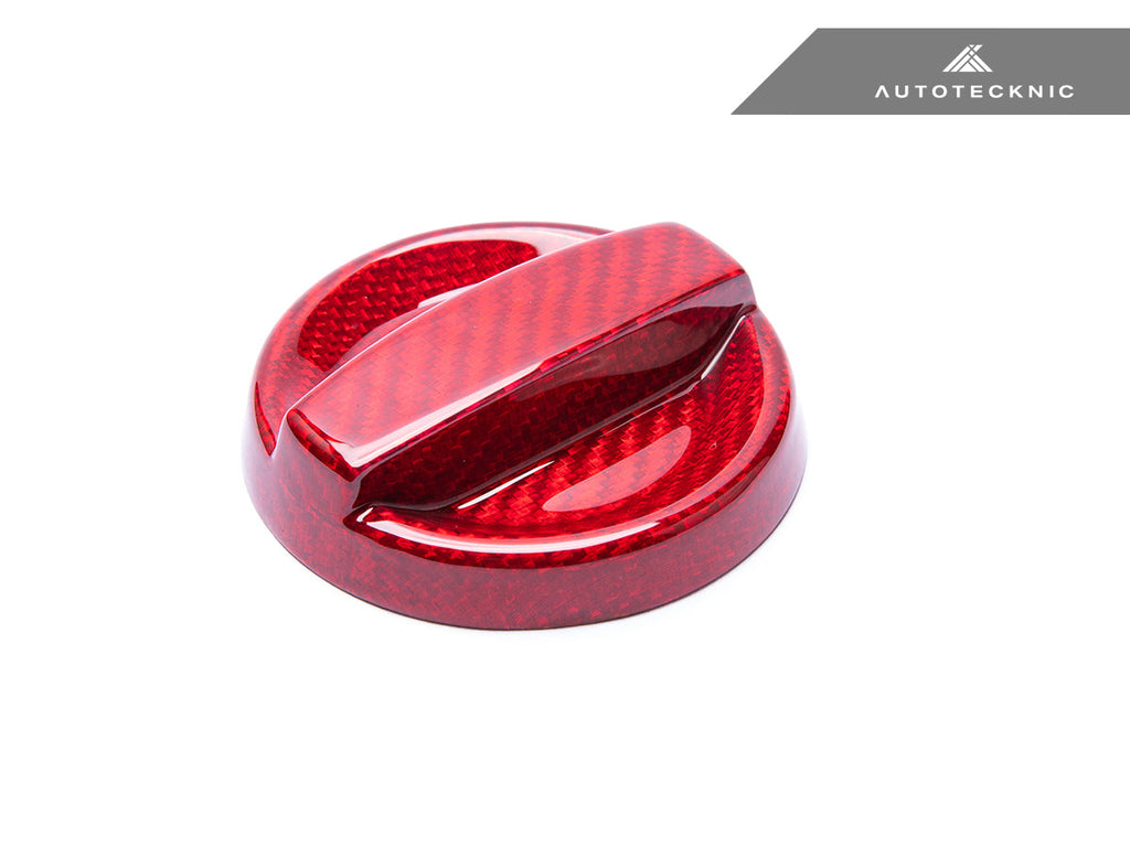 AutoTecknic Dry Carbon Competition Oil Cap Cover - F91/ F92/ F93 M8 - AutoTecknic USA
